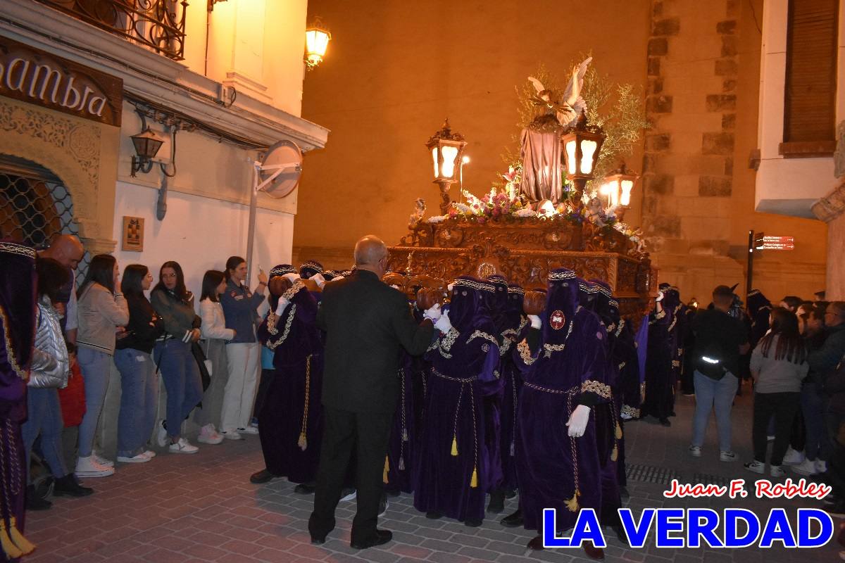 La Oración del Huerto estrenó el nuevo trono del paso morado