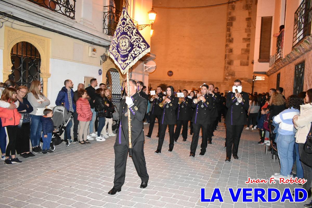 La Oración del Huerto estrenó el nuevo trono del paso morado