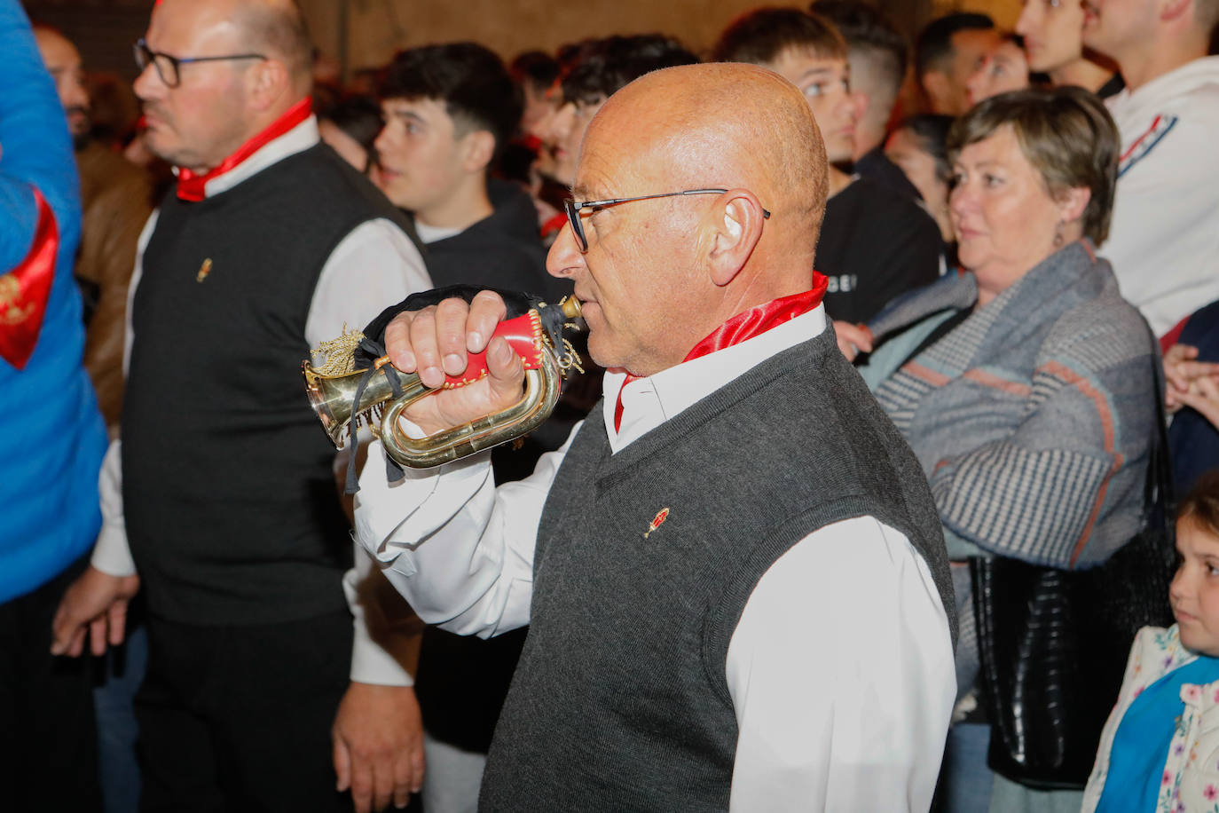 Encuentro de las imágenes del Paso Encarnado en Lorca