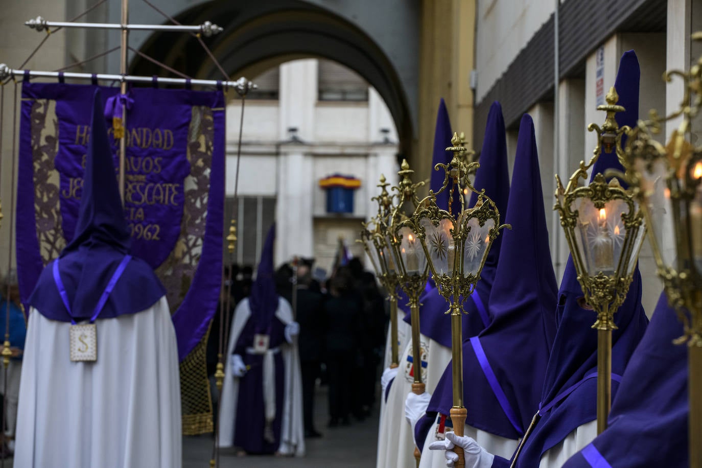 Procesión del Rescate el Martes Santo en Murcia