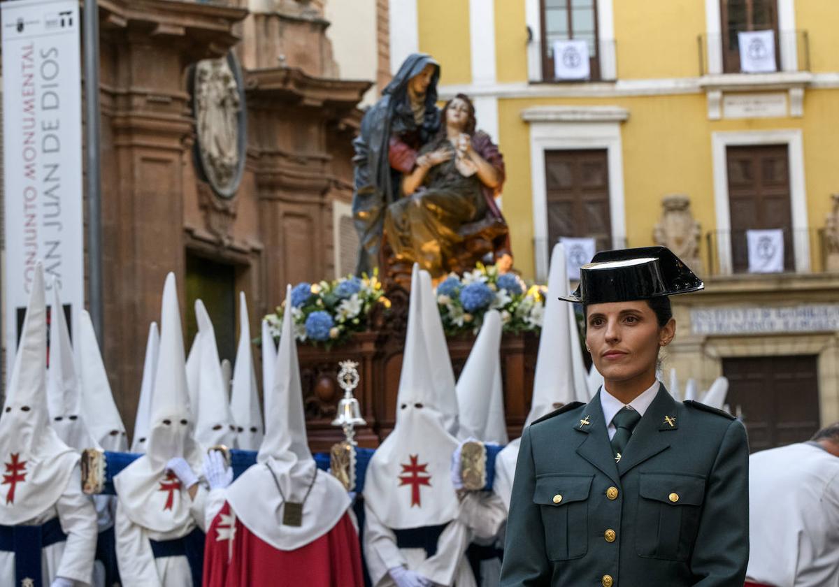 Procesión de la Salud en Martes Santo en Murcia