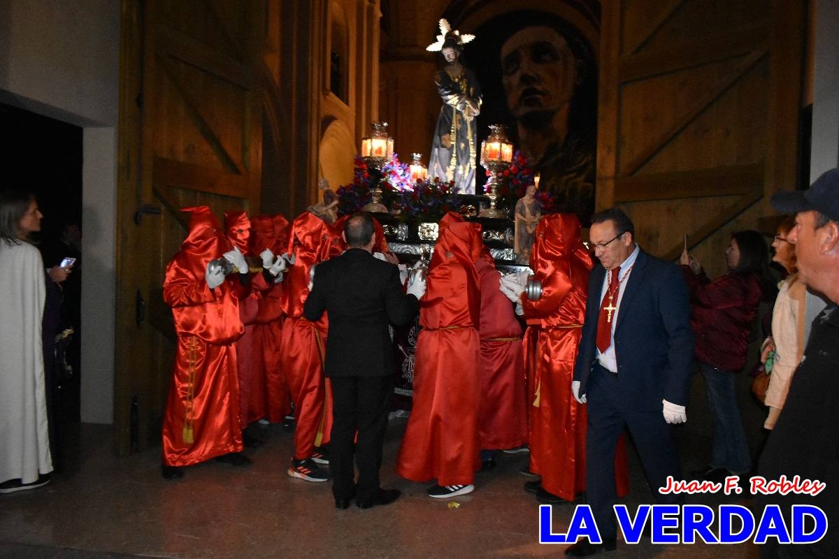 El Prendimiento abre la procesión de Miércoles Santo