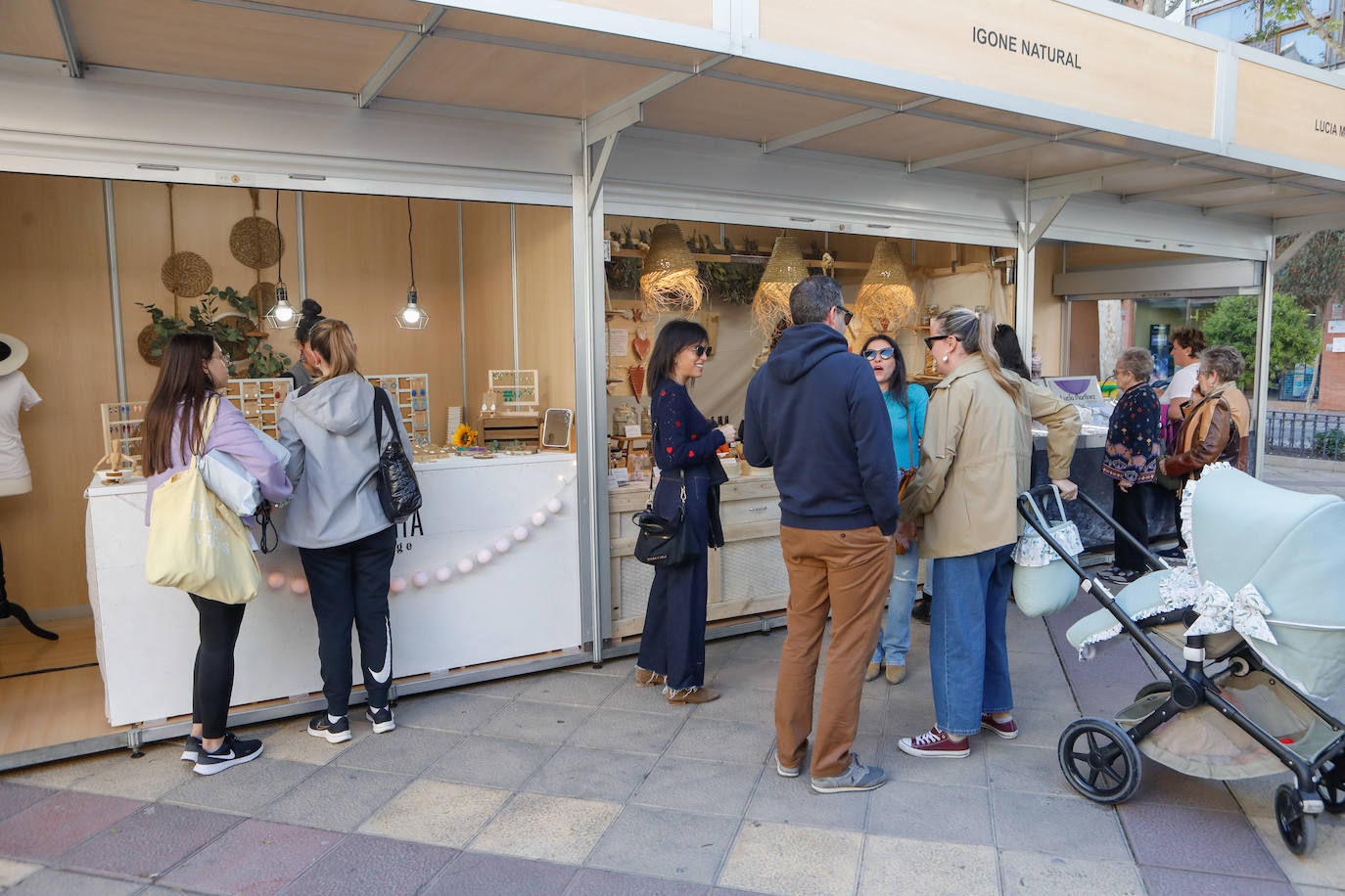 El mercado de artesanía de Lorca cumple su 30 aniversario