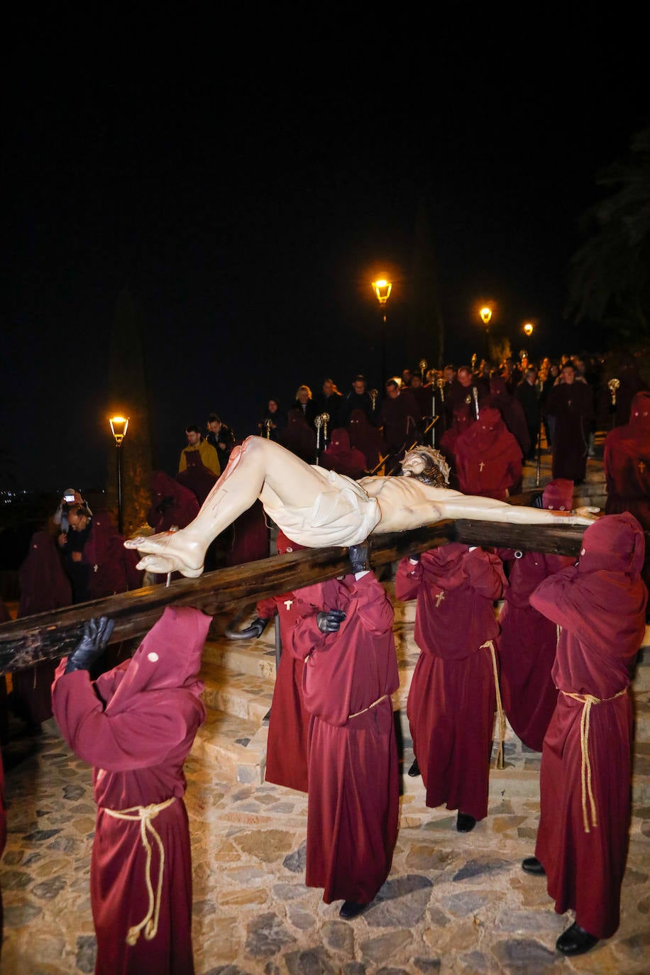 Las imágenes de la procesión del Calvario en Lorca