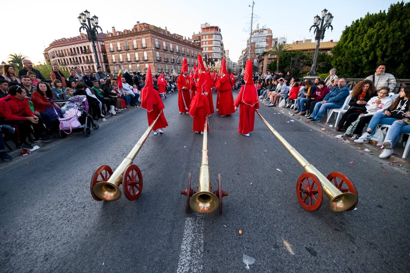 Las imágenes de la procesión de Miércoles Santo en Murcia