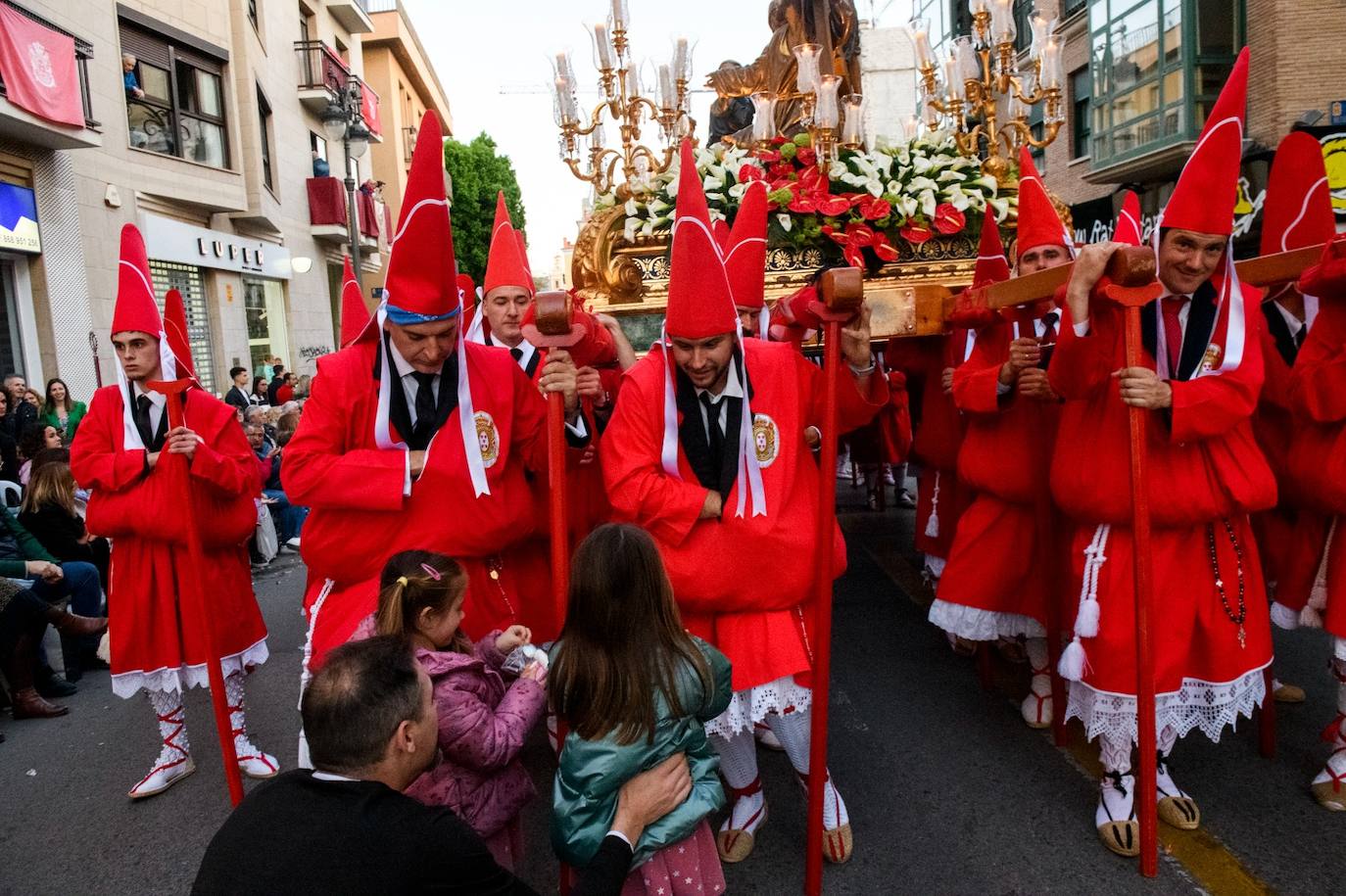 Las imágenes de la procesión de Miércoles Santo en Murcia