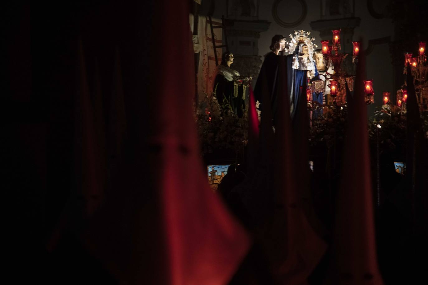 Las imágenes de la procesión del Silencio el Jueves Santo en Cartagena