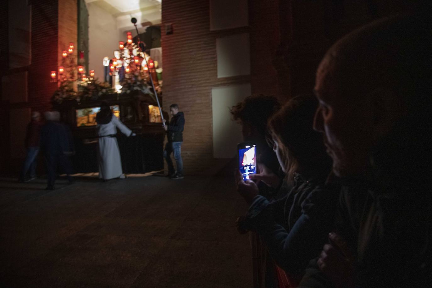 Las imágenes de la procesión del Silencio el Jueves Santo en Cartagena