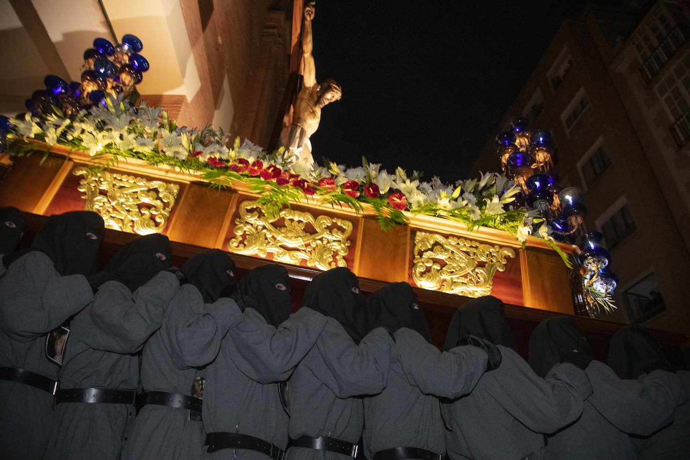 Las imágenes de la procesión del Silencio el Jueves Santo en Cartagena