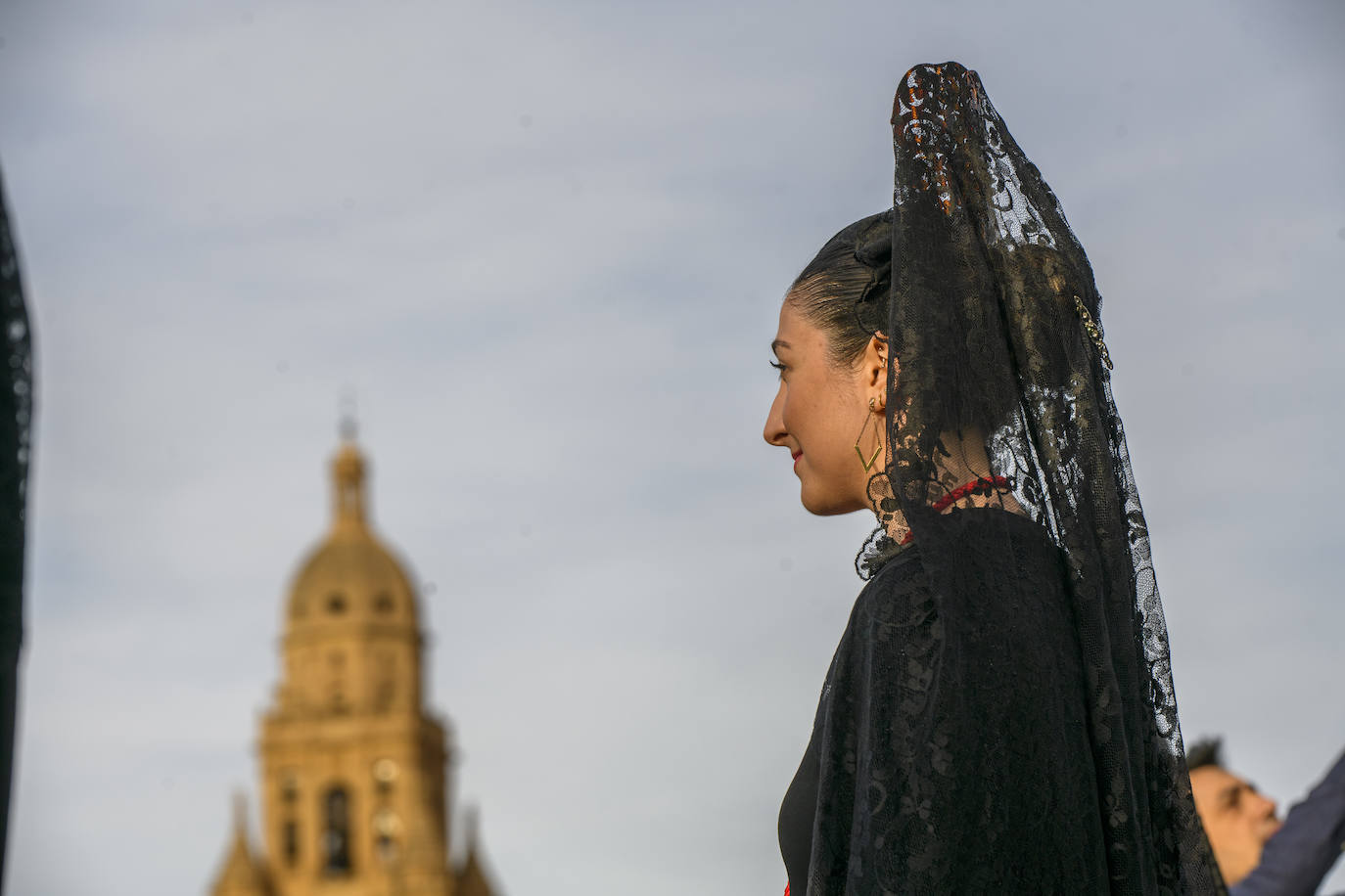 Las imágenes de la procesión de la Sangre del Jueves Santo en Murcia