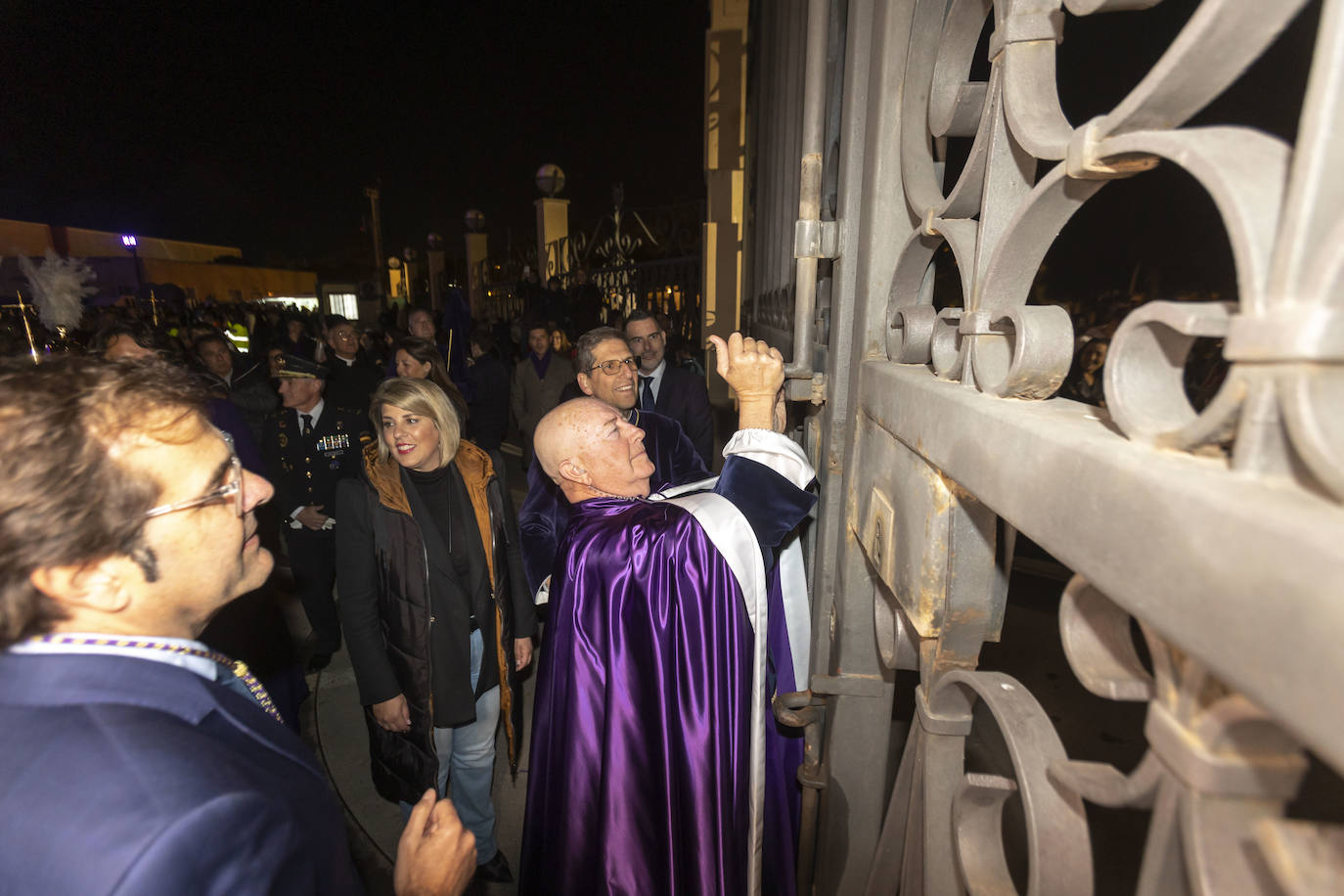 El Encuentro del Viernes Santo de Cartagena, en imágenes