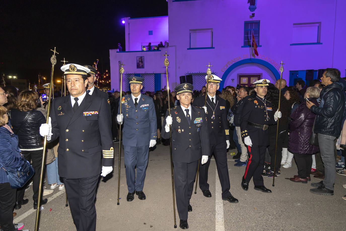 El Encuentro del Viernes Santo de Cartagena, en imágenes
