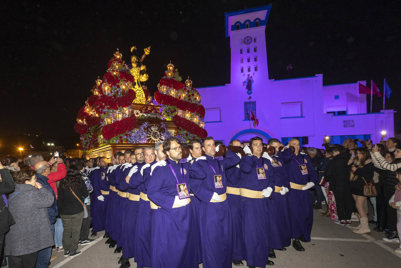 El Encuentro del Viernes Santo de Cartagena, en imágenes