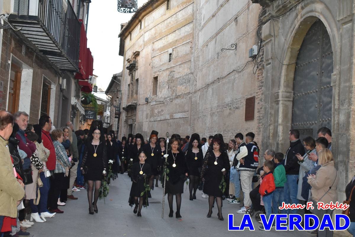 La Virgen Blanca reinó en la tarde del Jueves Santo