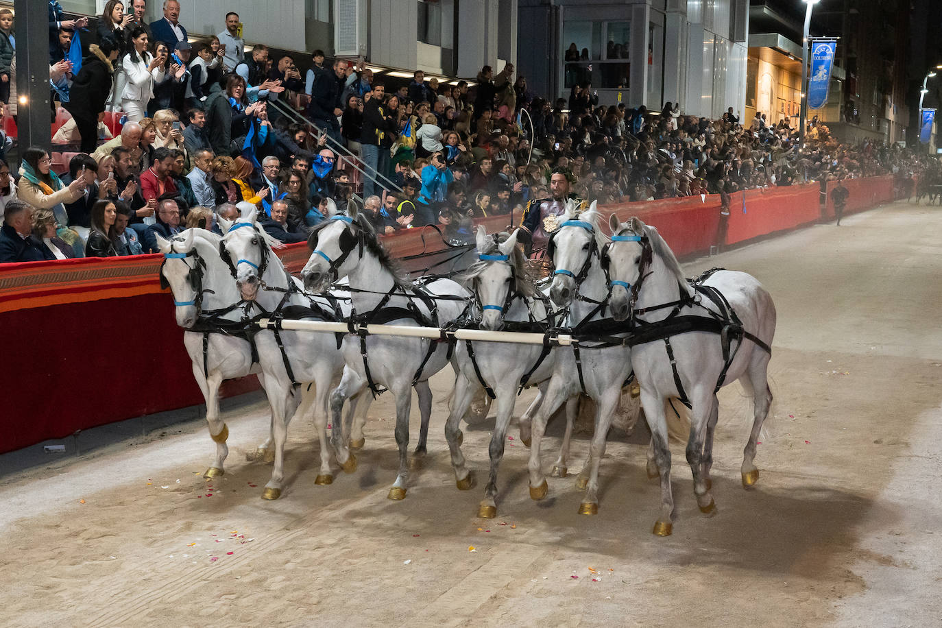 Las imágenes de la procesión del Jueves Santo en Lorca