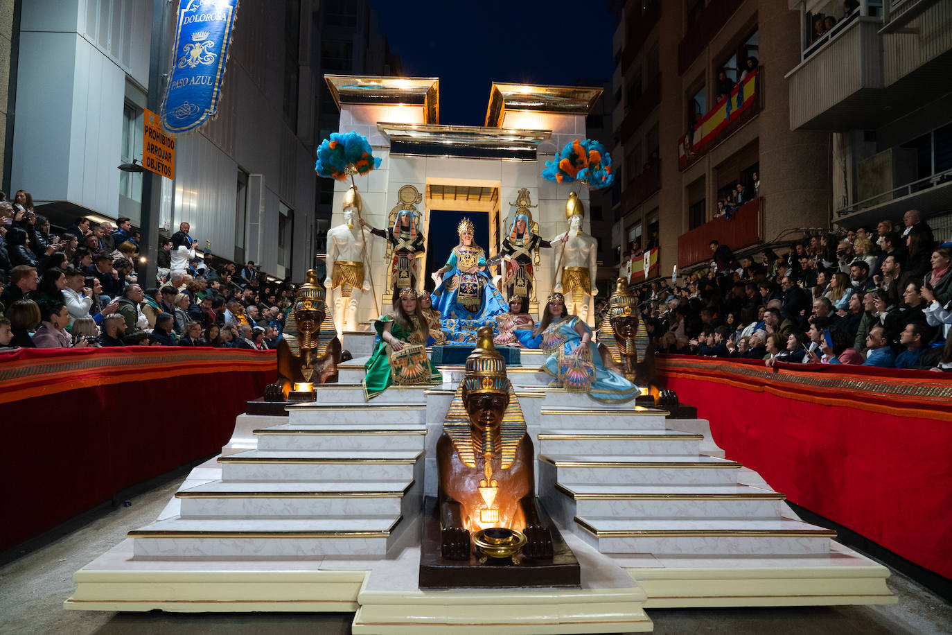 Las imágenes de la procesión del Jueves Santo en Lorca