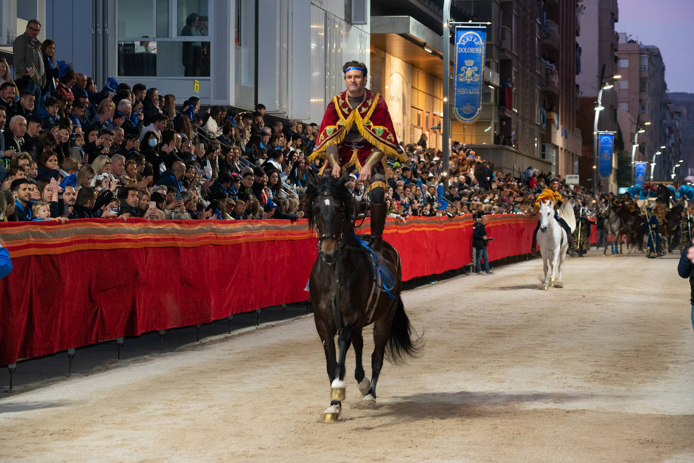Las imágenes de la procesión del Jueves Santo en Lorca