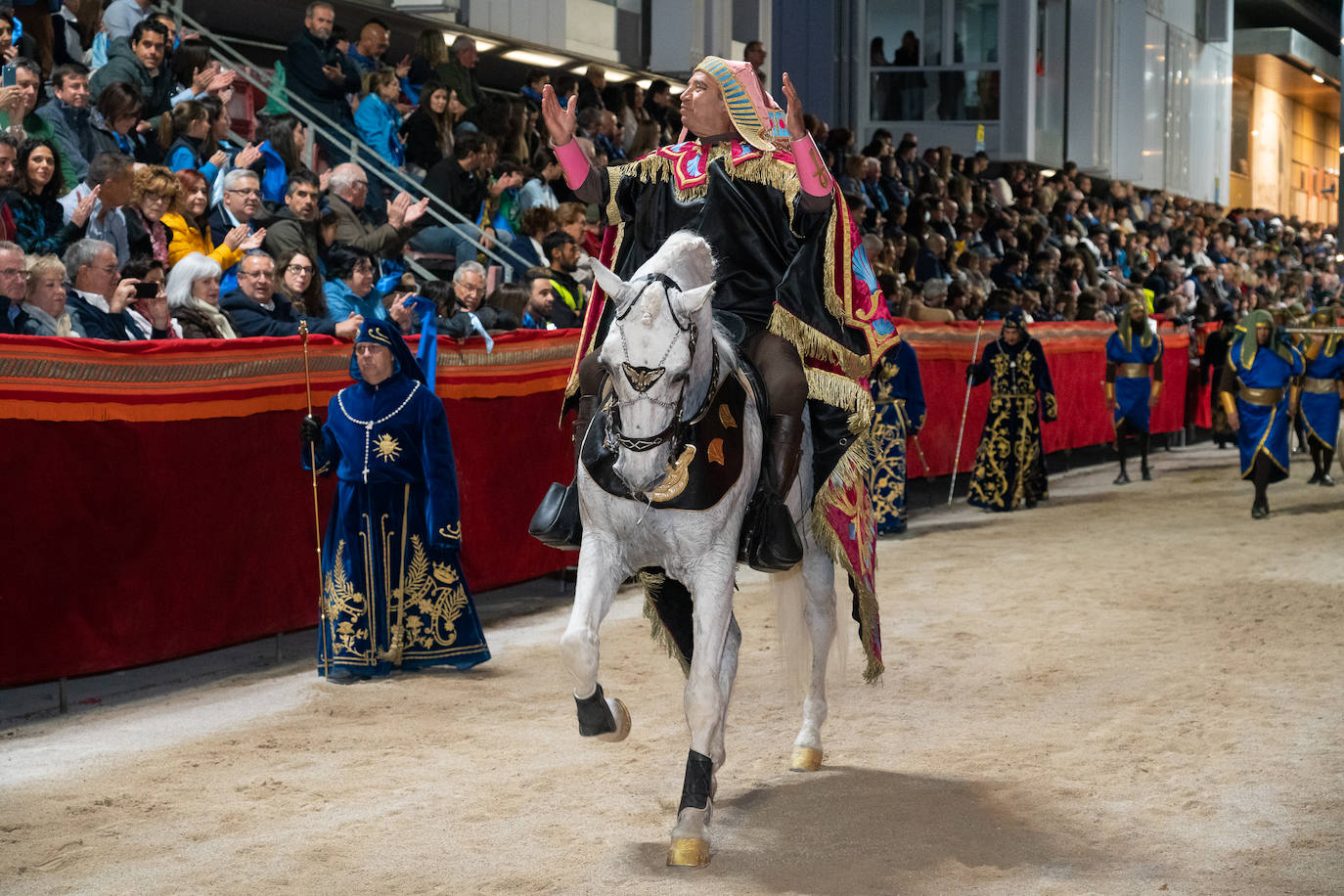 Las imágenes de la procesión del Jueves Santo en Lorca