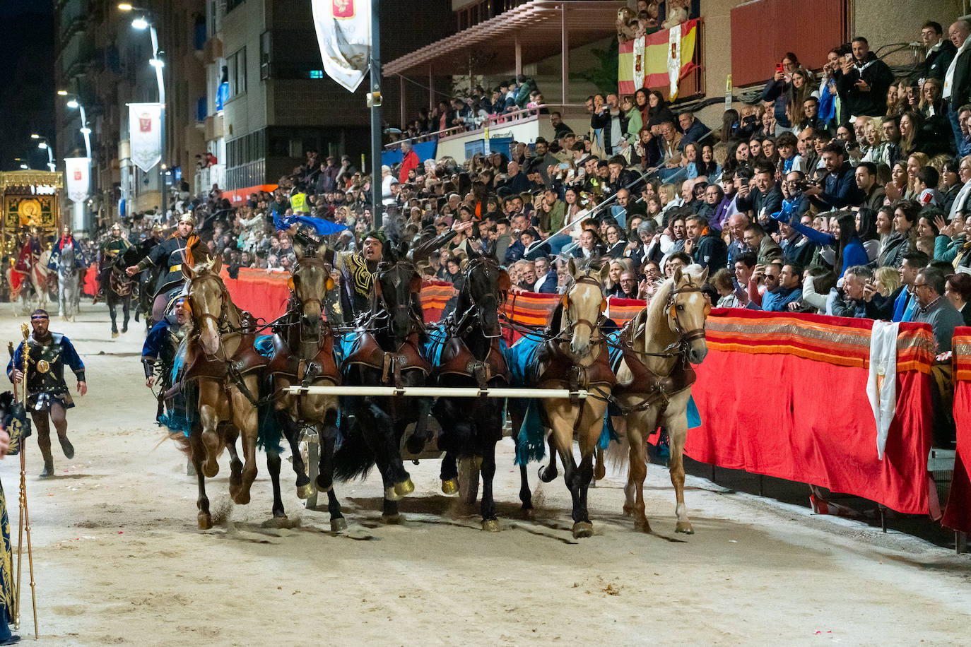 Las imágenes de la procesión del Jueves Santo en Lorca