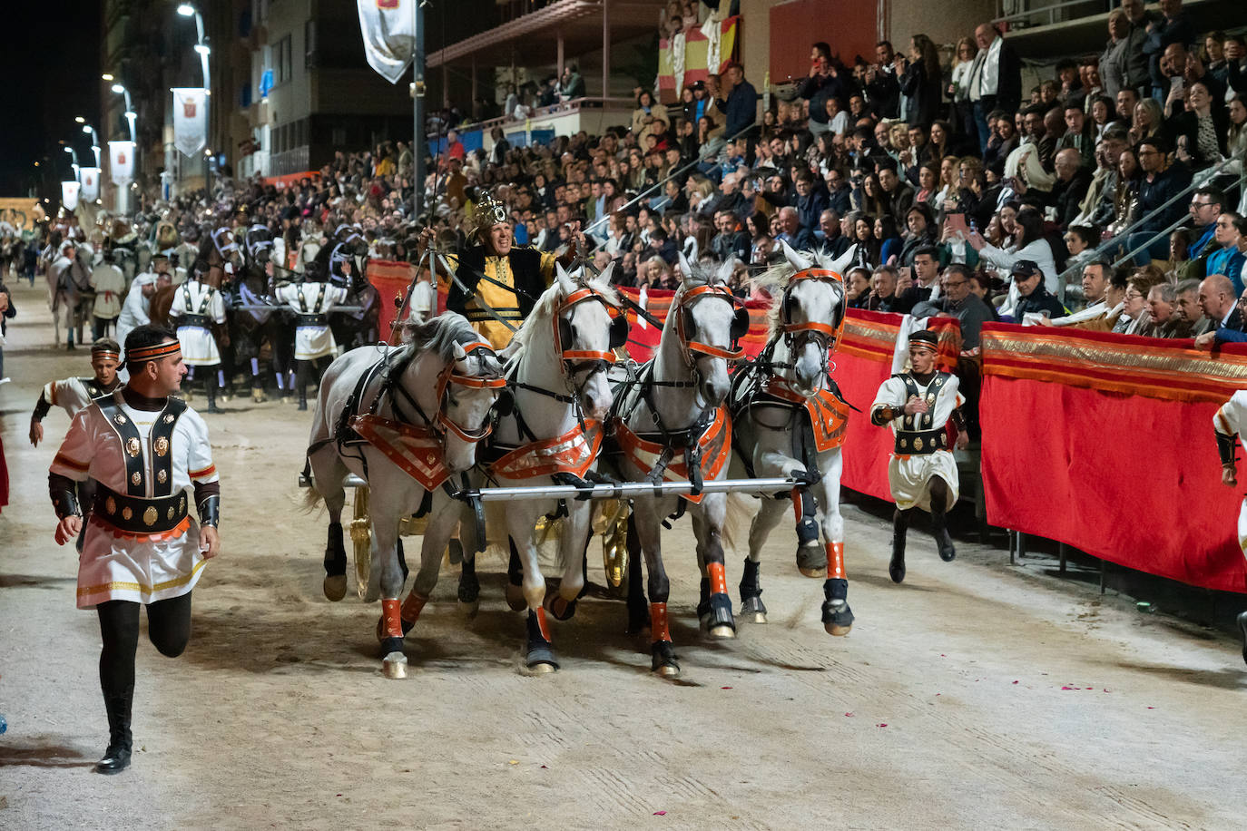Las imágenes de la procesión del Jueves Santo en Lorca