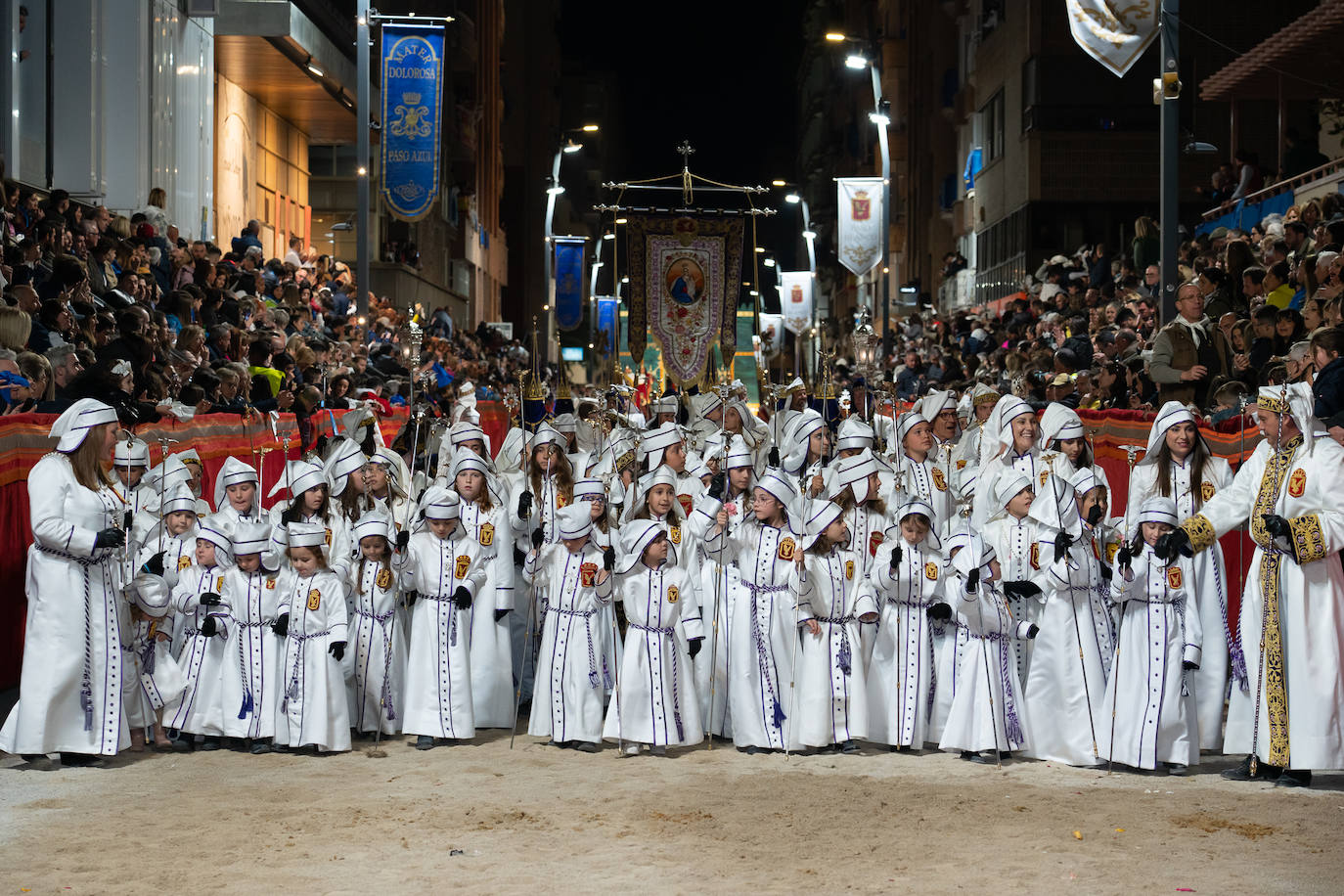 Las imágenes de la procesión del Jueves Santo en Lorca