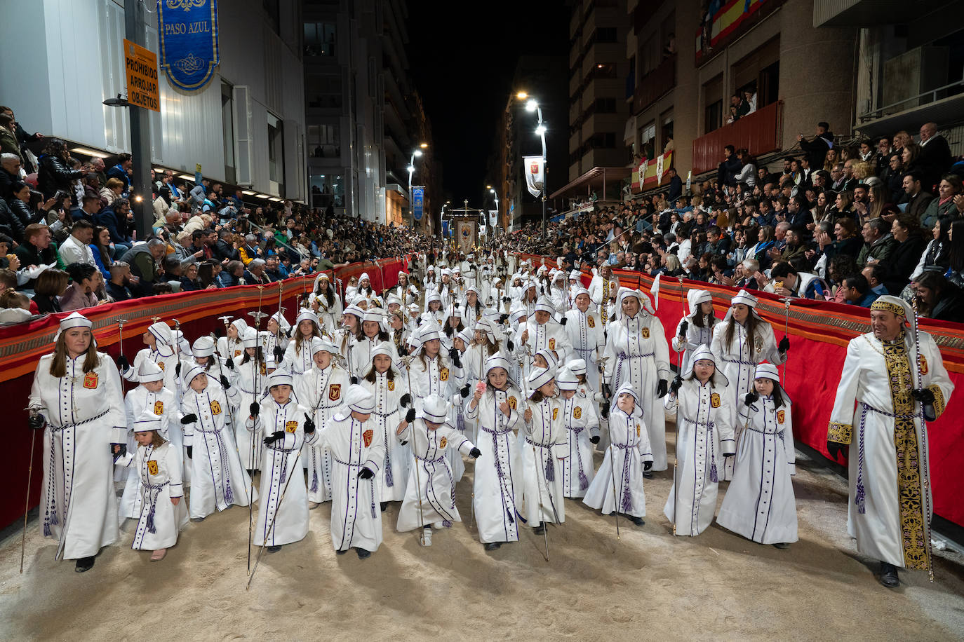 Las imágenes de la procesión del Jueves Santo en Lorca