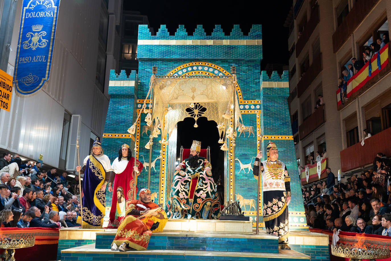 Las imágenes de la procesión del Jueves Santo en Lorca