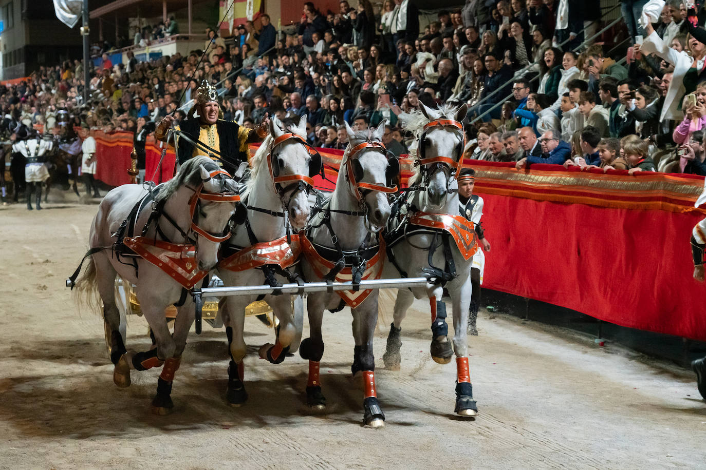 Las imágenes de la procesión del Jueves Santo en Lorca