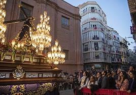 El Santo Entierro de la Cofradía Marraja de Cartagena, en imágenes