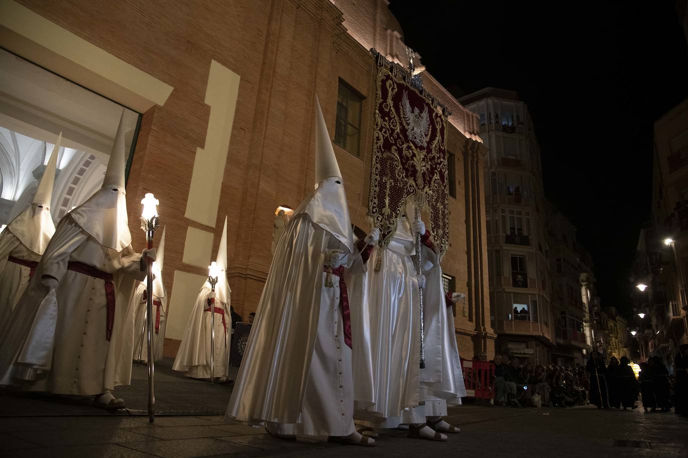 El Santo Entierro de la Cofradía Marraja de Cartagena, en imágenes