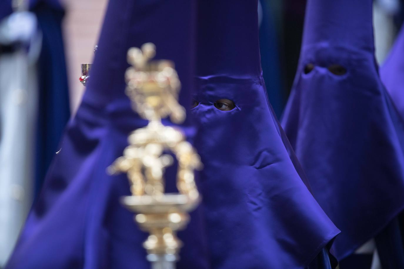 El Santo Entierro de la Cofradía Marraja de Cartagena, en imágenes