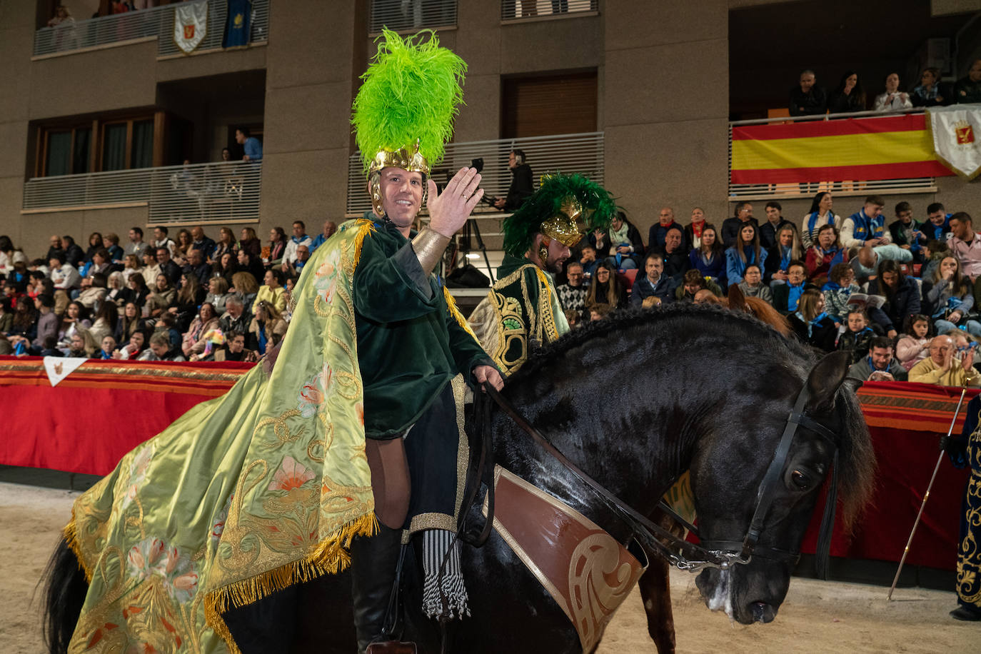 Imágenes del Paso Azul de Lorca en el Viernes Santo