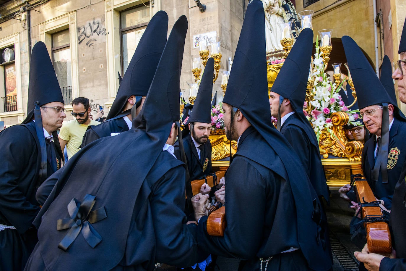 Las imágenes de la procesión de Nuestra Señora del Rosario