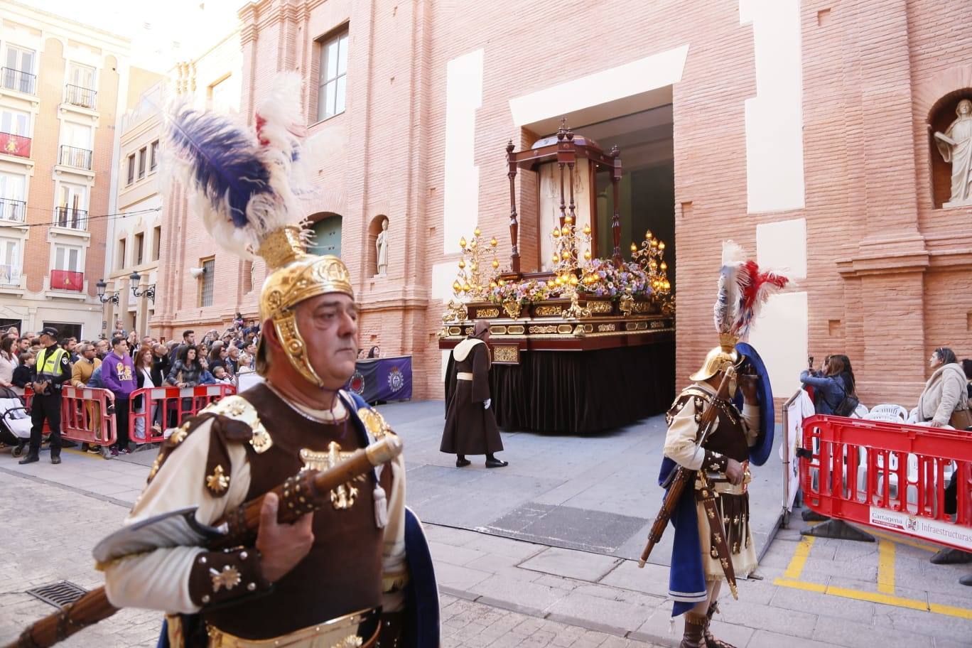 La procesión de la Vera Cruz de Cartagena, en imágenes