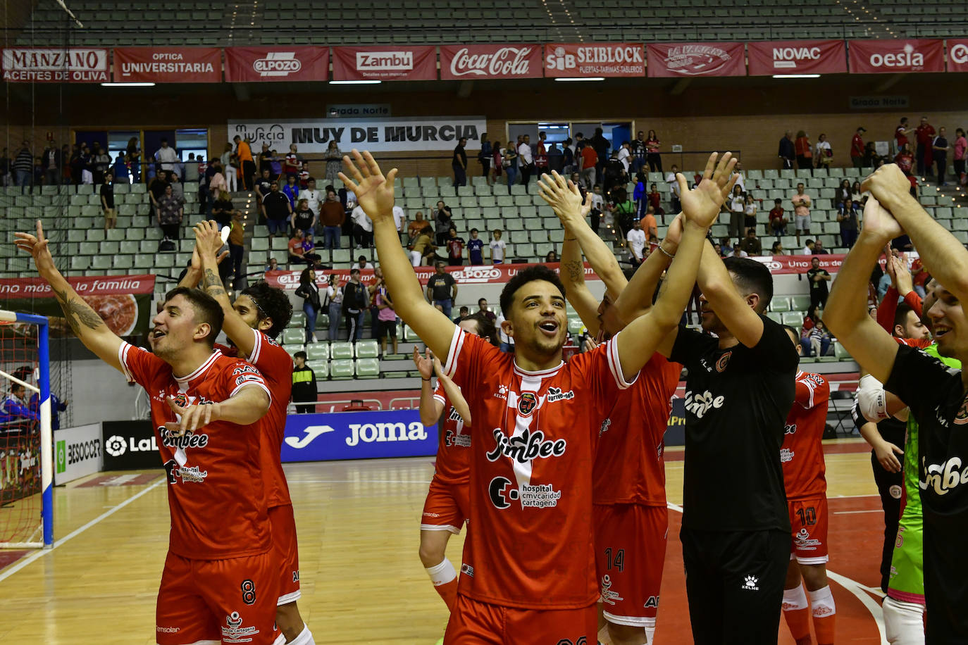 El derbi regional entre ElPozo y Jimbee, en imágenes