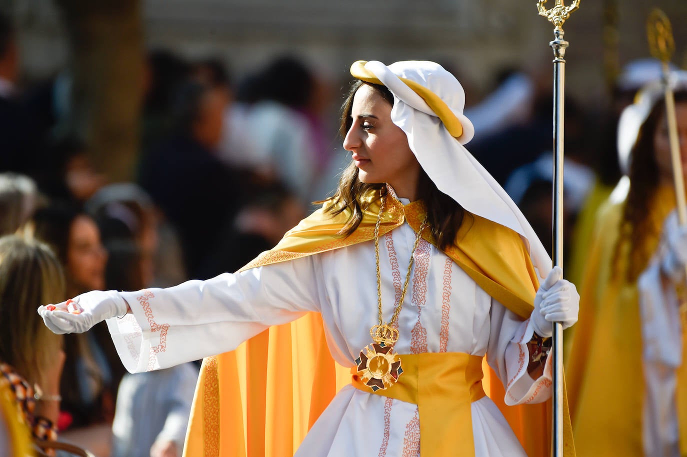 Procesión del Domingo de Resurrección en Murcia, en imágenes