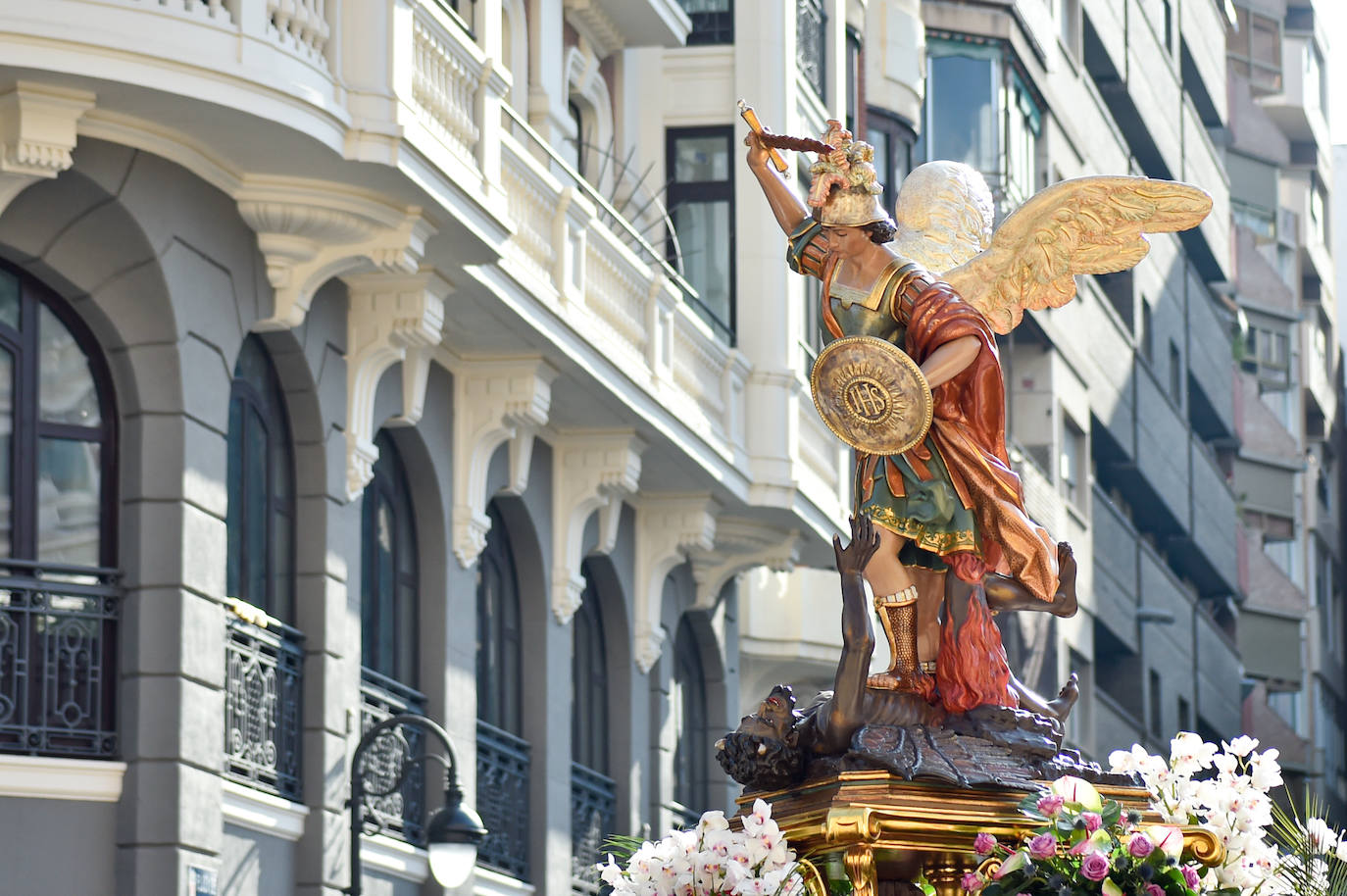 Procesión del Domingo de Resurrección en Murcia, en imágenes