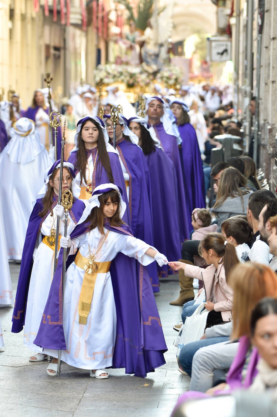 Procesión del Domingo de Resurrección en Murcia, en imágenes