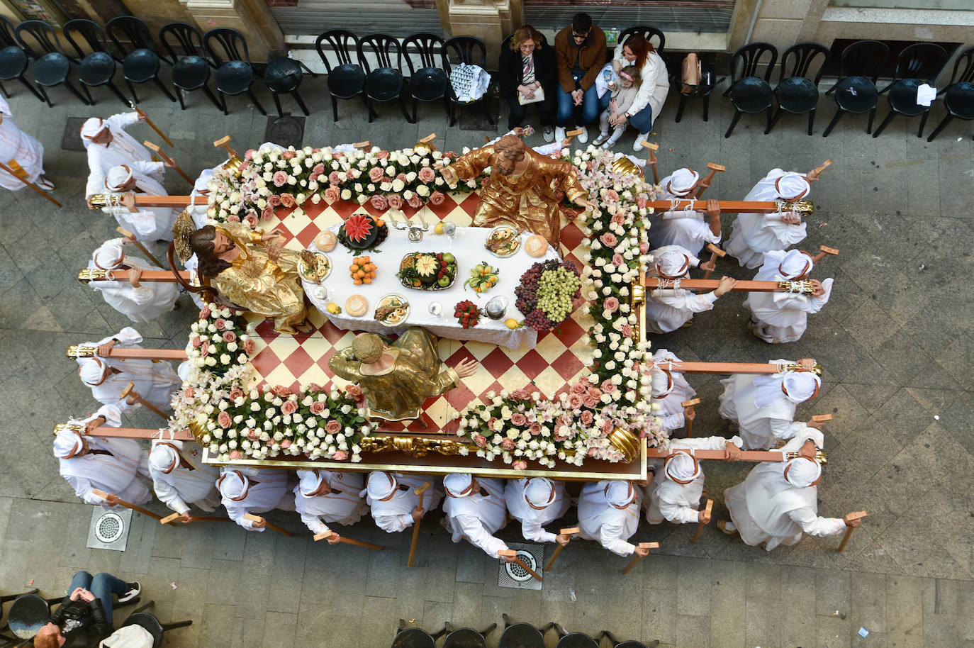 Procesión del Domingo de Resurrección en Murcia, en imágenes