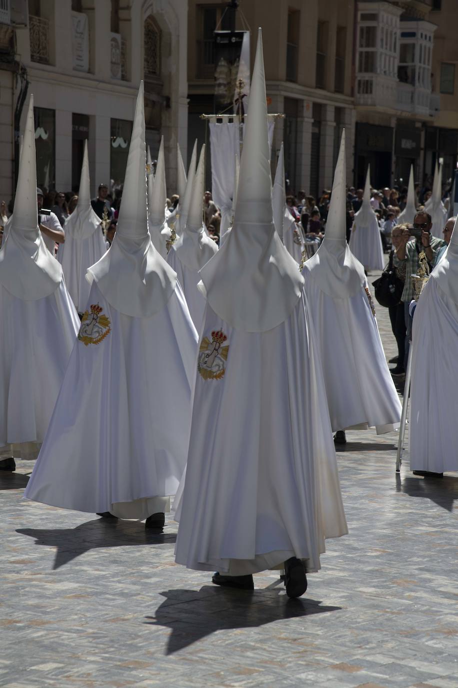 La procesión del Resucitado de Cartagena, en imágenes