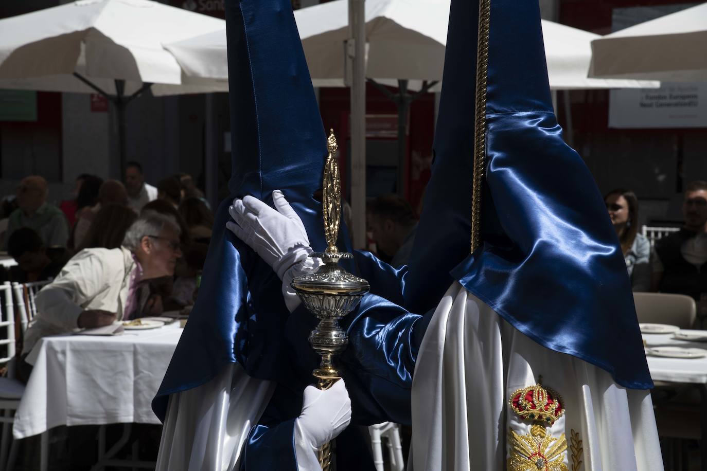 La procesión del Resucitado de Cartagena, en imágenes