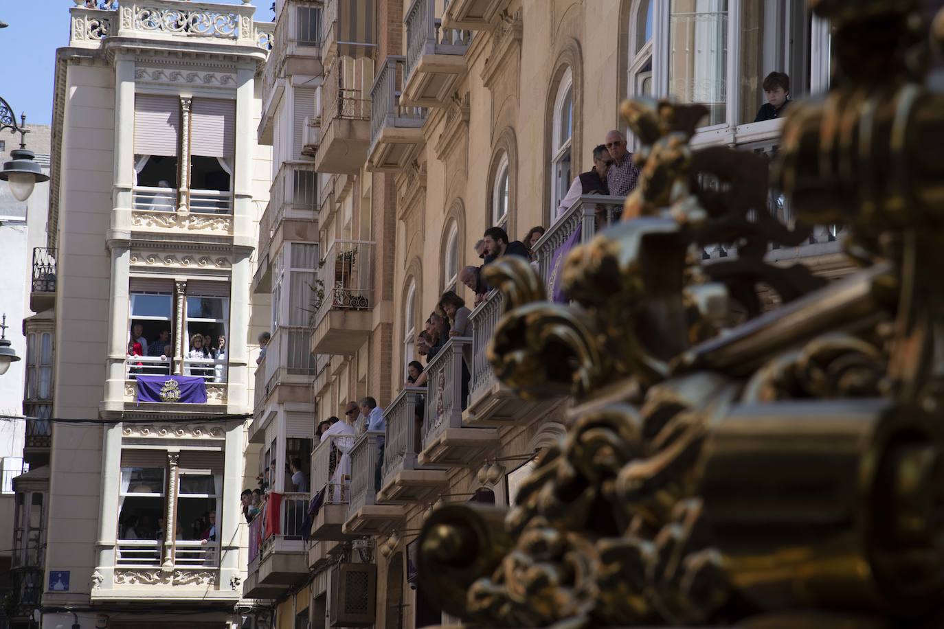 La procesión del Resucitado de Cartagena, en imágenes