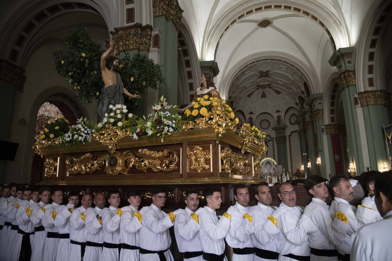 La procesión del Resucitado de Cartagena, en imágenes