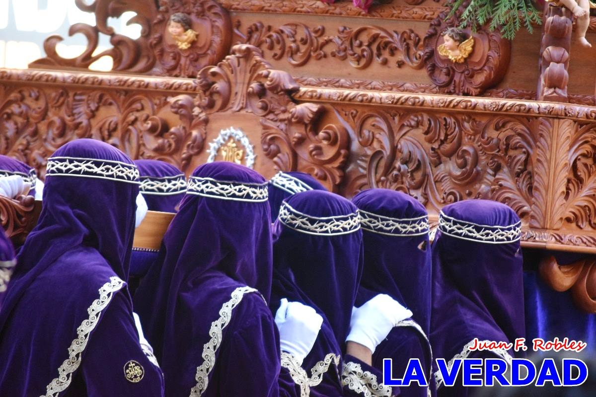 Solemne Procesión del Encuentro – Paso Morado