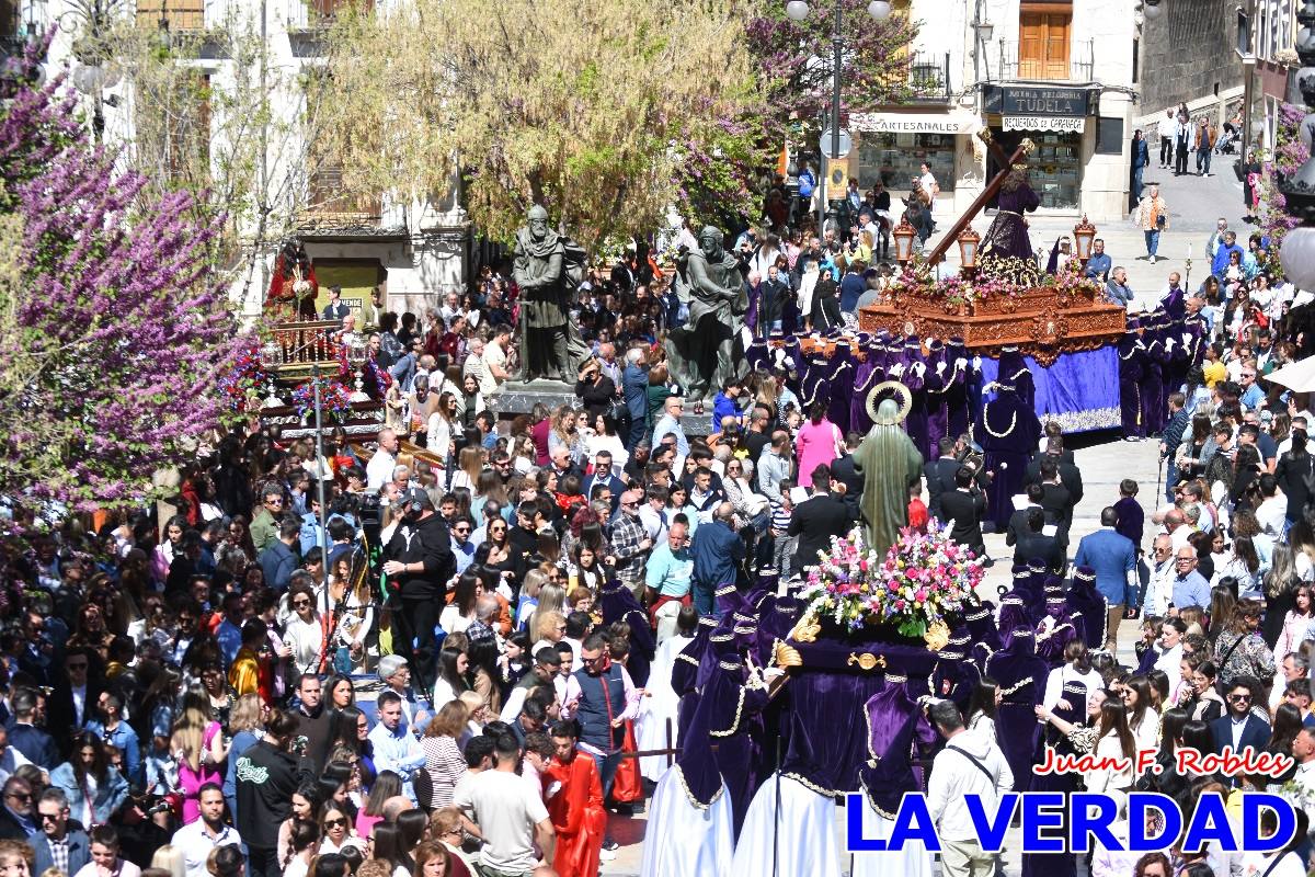 Solemne Procesión del Encuentro – Paso Morado
