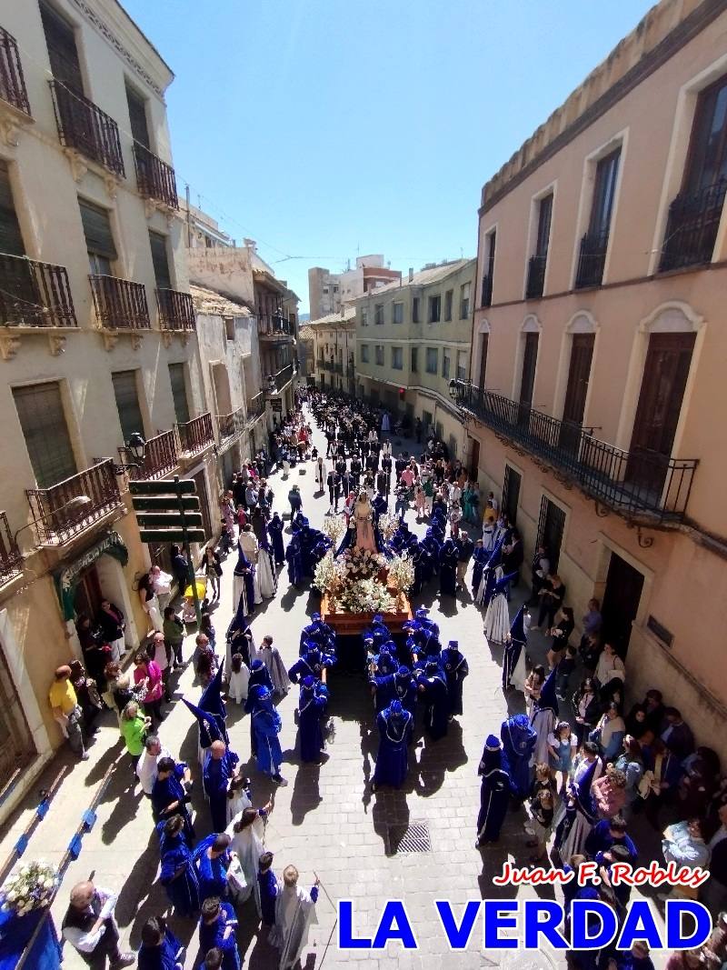 Solemne Procesión del Encuentro – Paso Azul