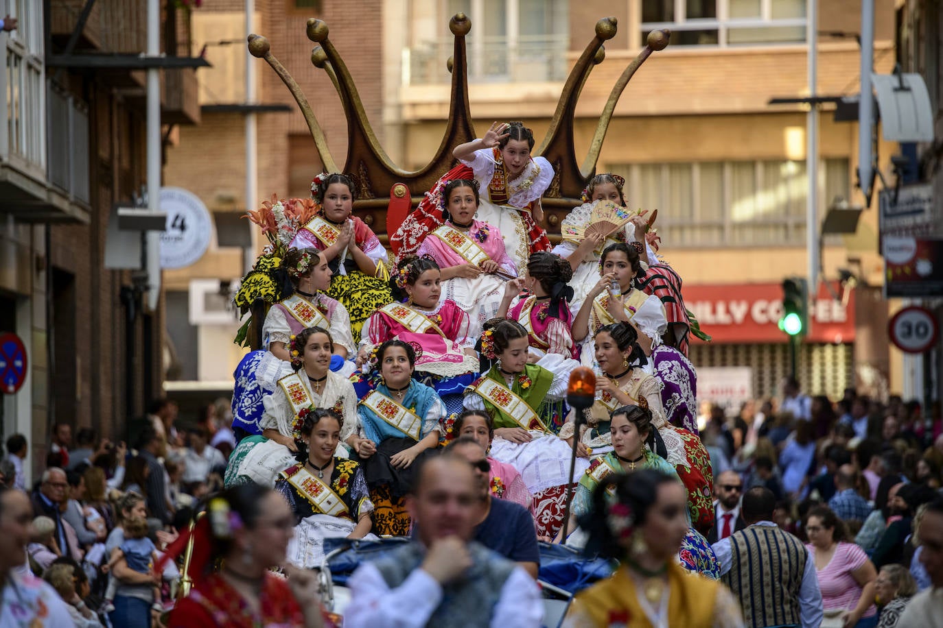 El Bando infantil de Murcia, en imágenes