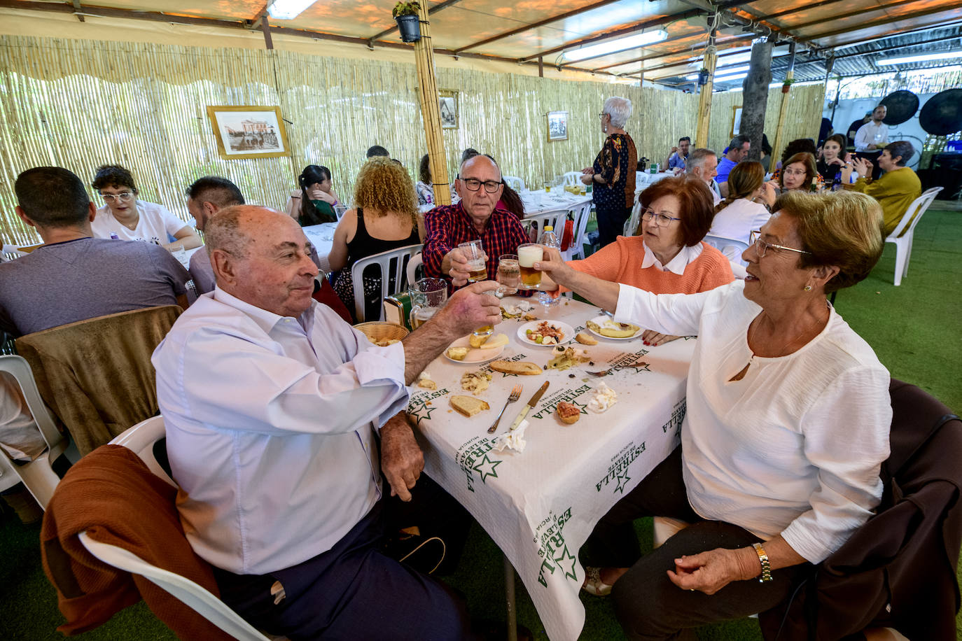 La apertura de las barracas de Murcia, en imágenes