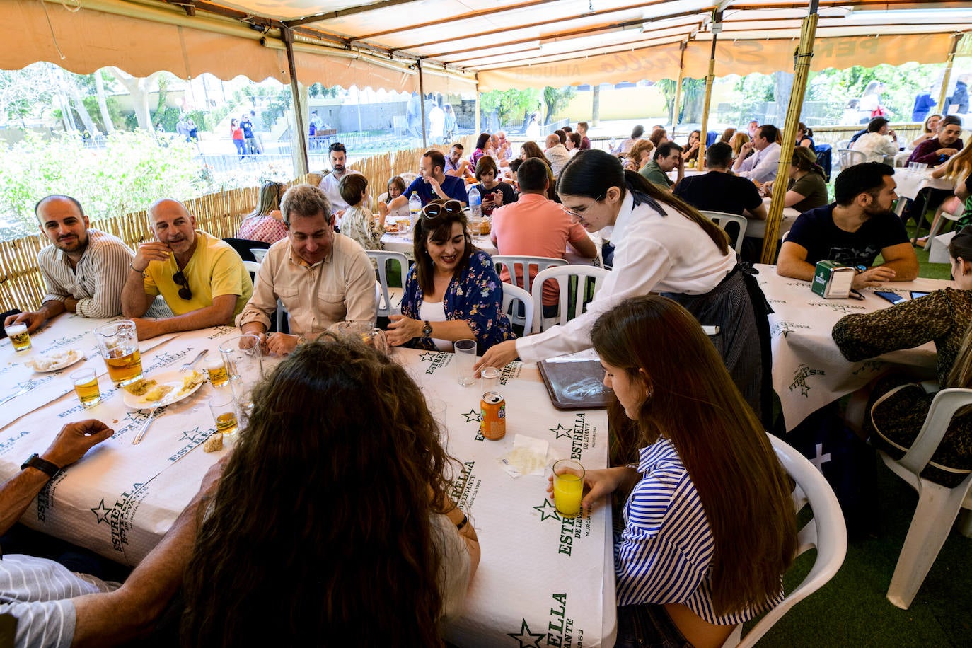 La apertura de las barracas de Murcia, en imágenes