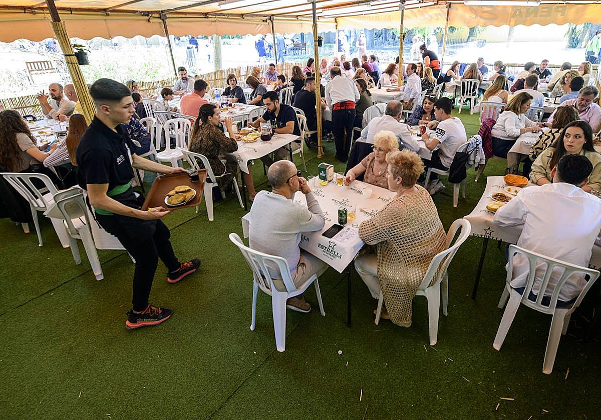 La apertura de las barracas de Murcia, en imágenes